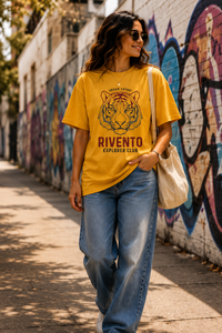 Women Rivento Club Tiger Graphic T-Shirt