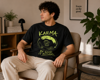 Karma Quote Graphic Men Classic Fit T-Shirt