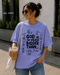 Women Faith Over Fear Oversized T-Shirt
