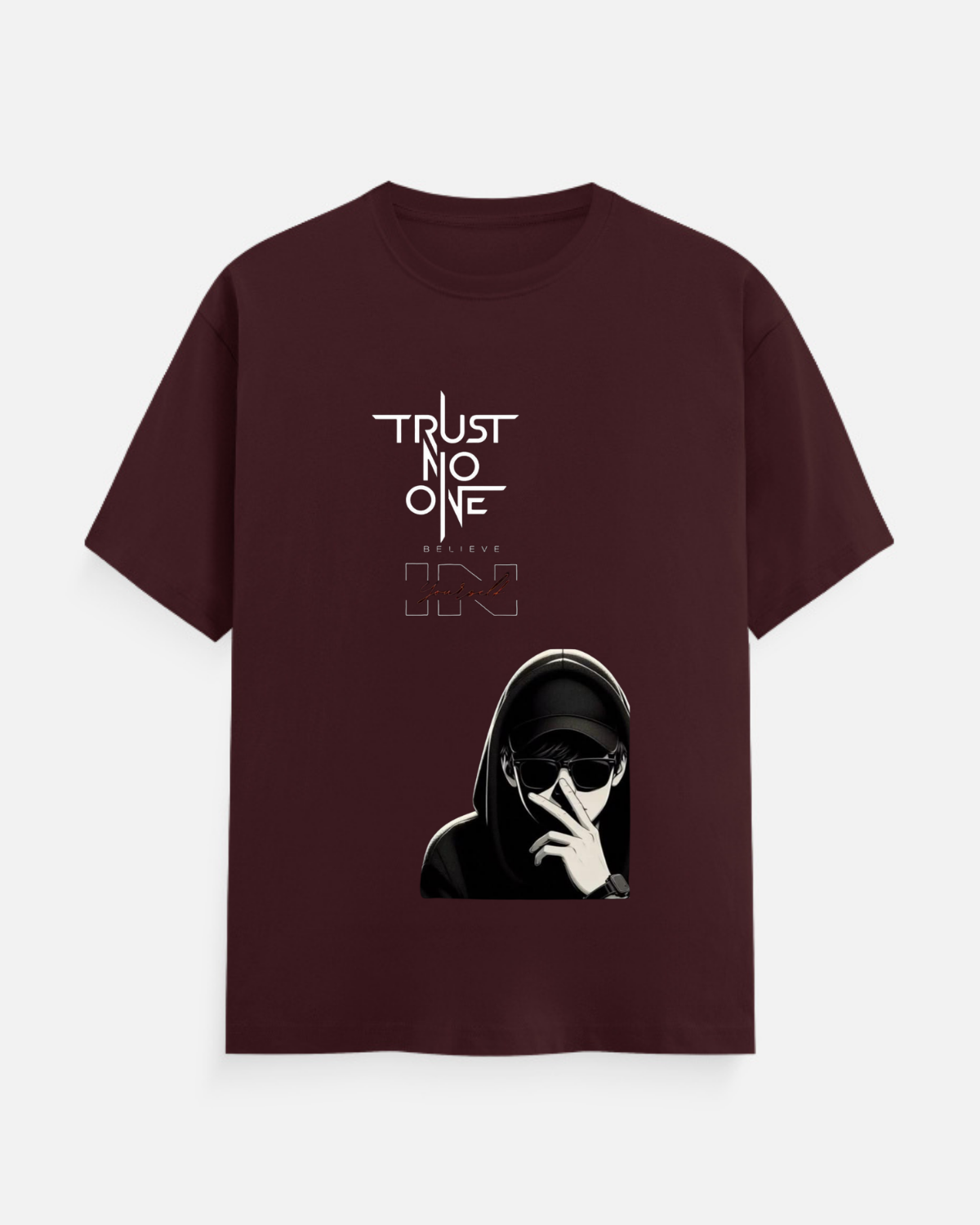 Trust No One Graphic T-Shirt