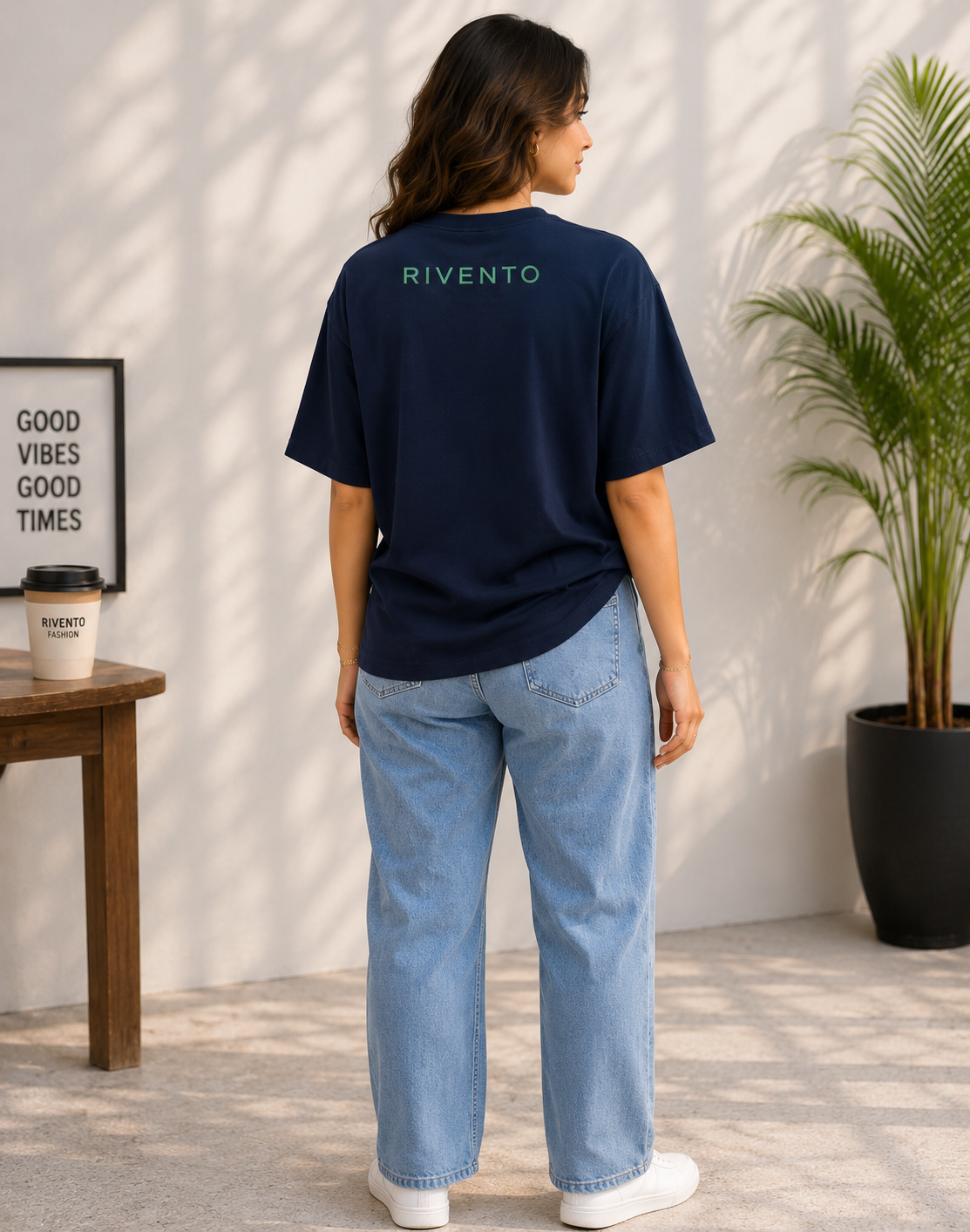 Women Choose Hope Statement Oversized T-Shirt