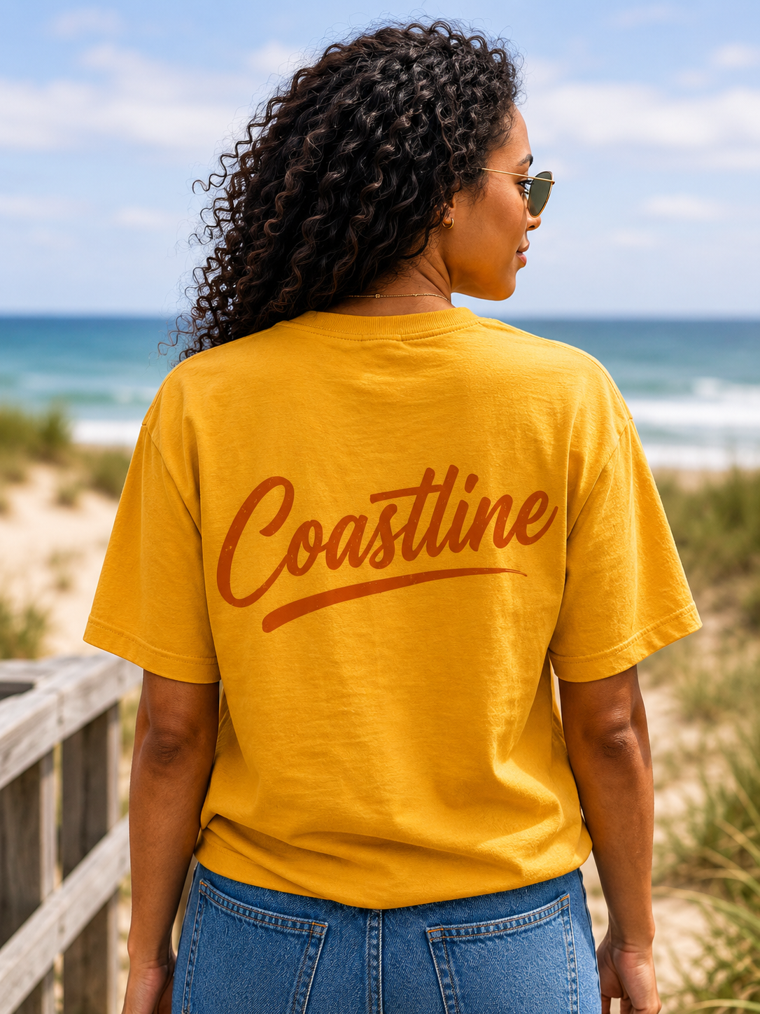 Women Boardwalk Surf Club Graphic T-Shirt