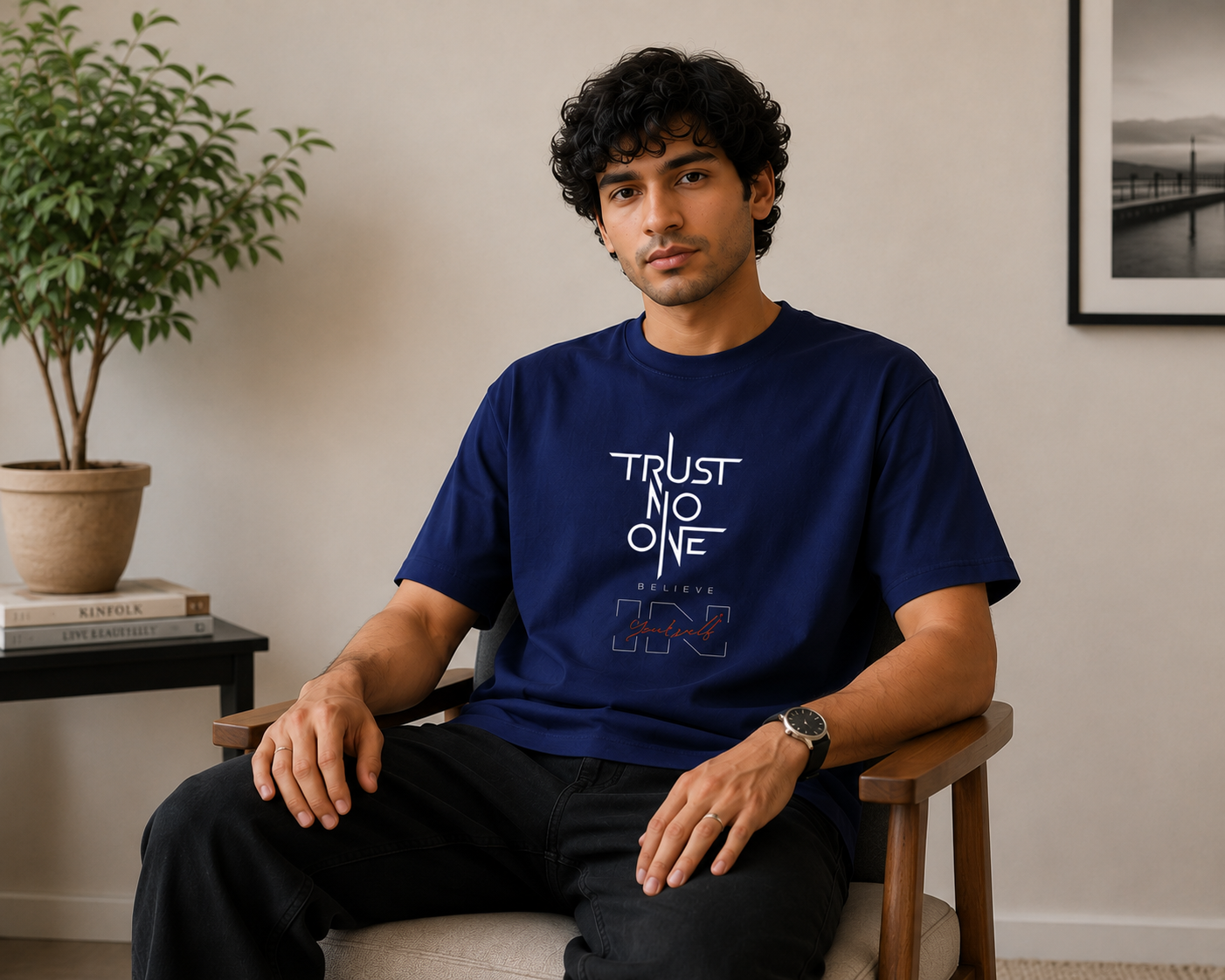Trust No One Believe in Yourself Men Classic Fit T-Shirt