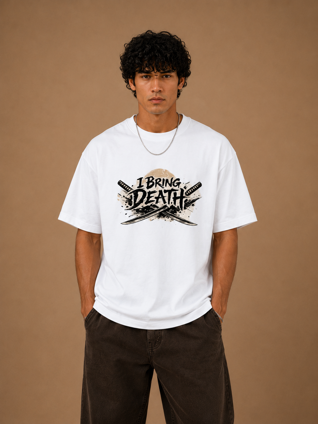 Samurai Warrior Oversized T-Shirt for Men