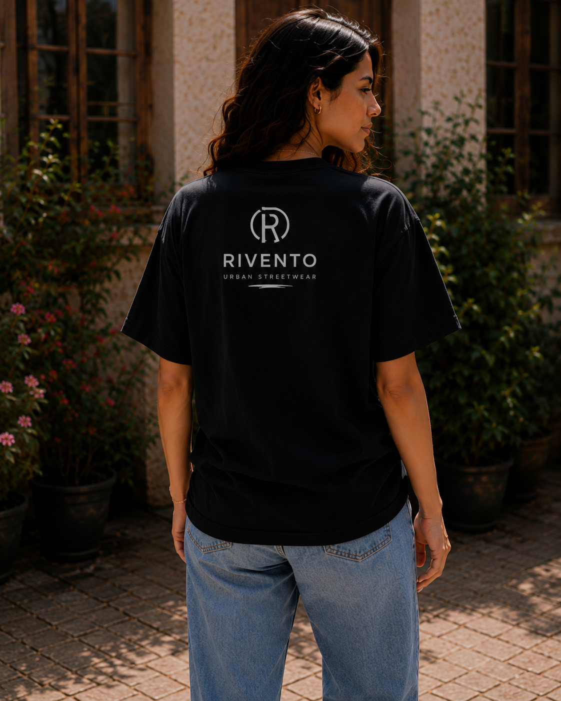 Women No Rules No Limits Graphic Oversized T-Shirt
