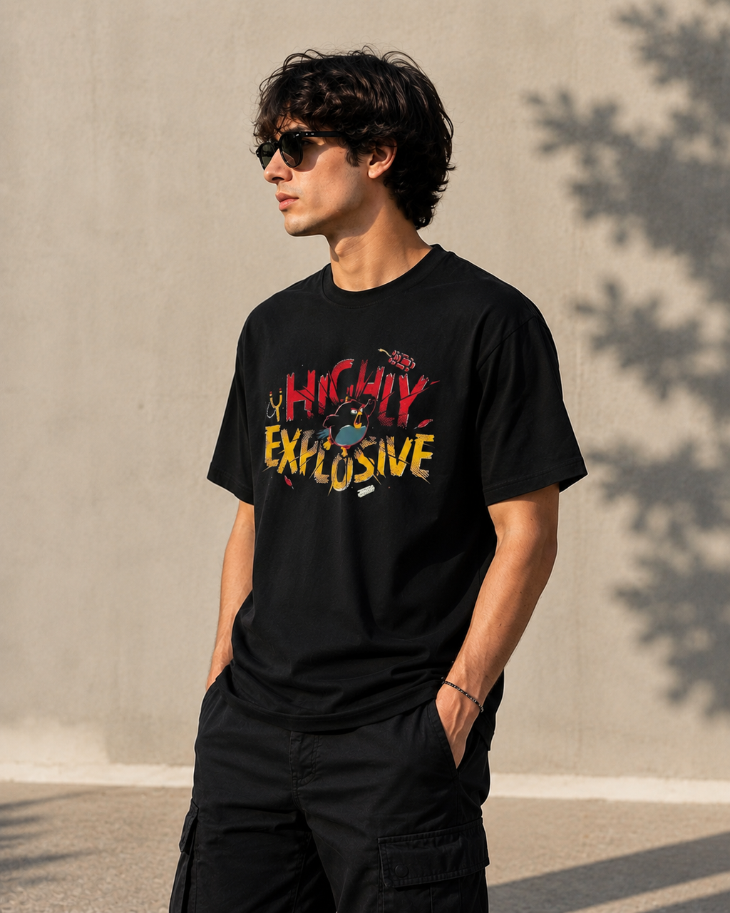 Highly Explosive Graphic Men Classic Fit T-Shirt