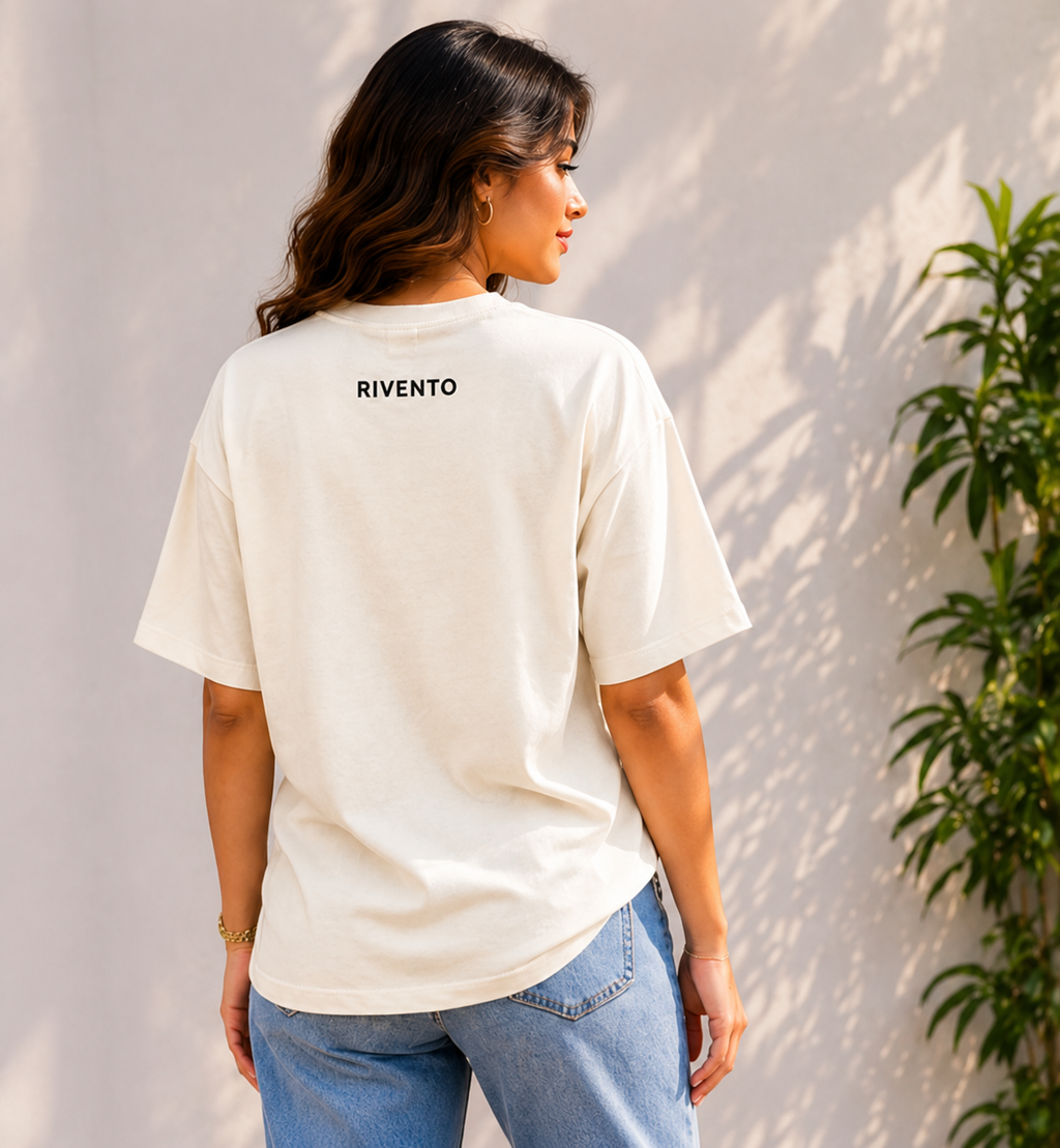 Women Direction & Destiny Collection Oversized T-Shirt