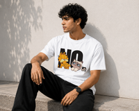 No Mood Men Classic Fit Funny Cartoon Graphic T-Shirt