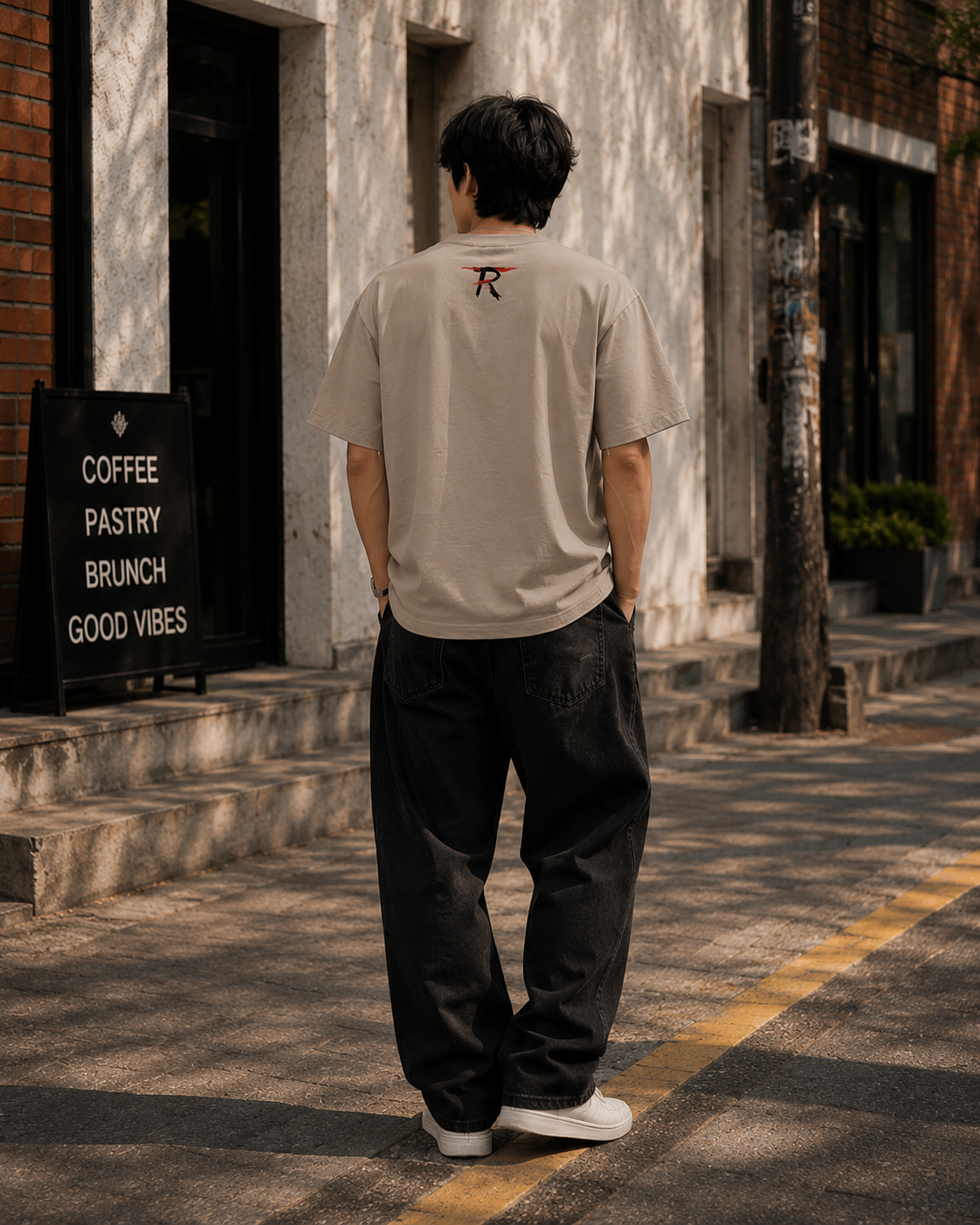 Rebel Mind Oversized Graphic T-Shirt for Men