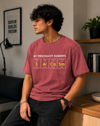 Buy Sarcasm Personality Elements T-Shirt for Men