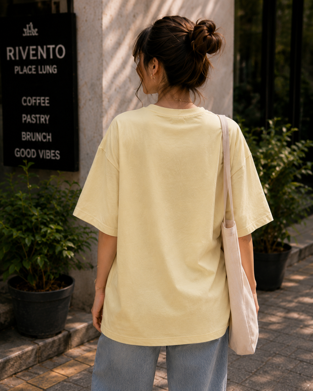Women Choose Kindness Graphic Oversized T-Shirt
