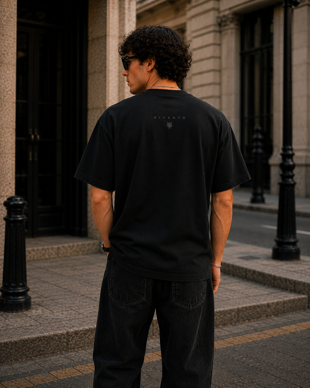 Primal Legends Oversized Graphic T-Shirt for Men