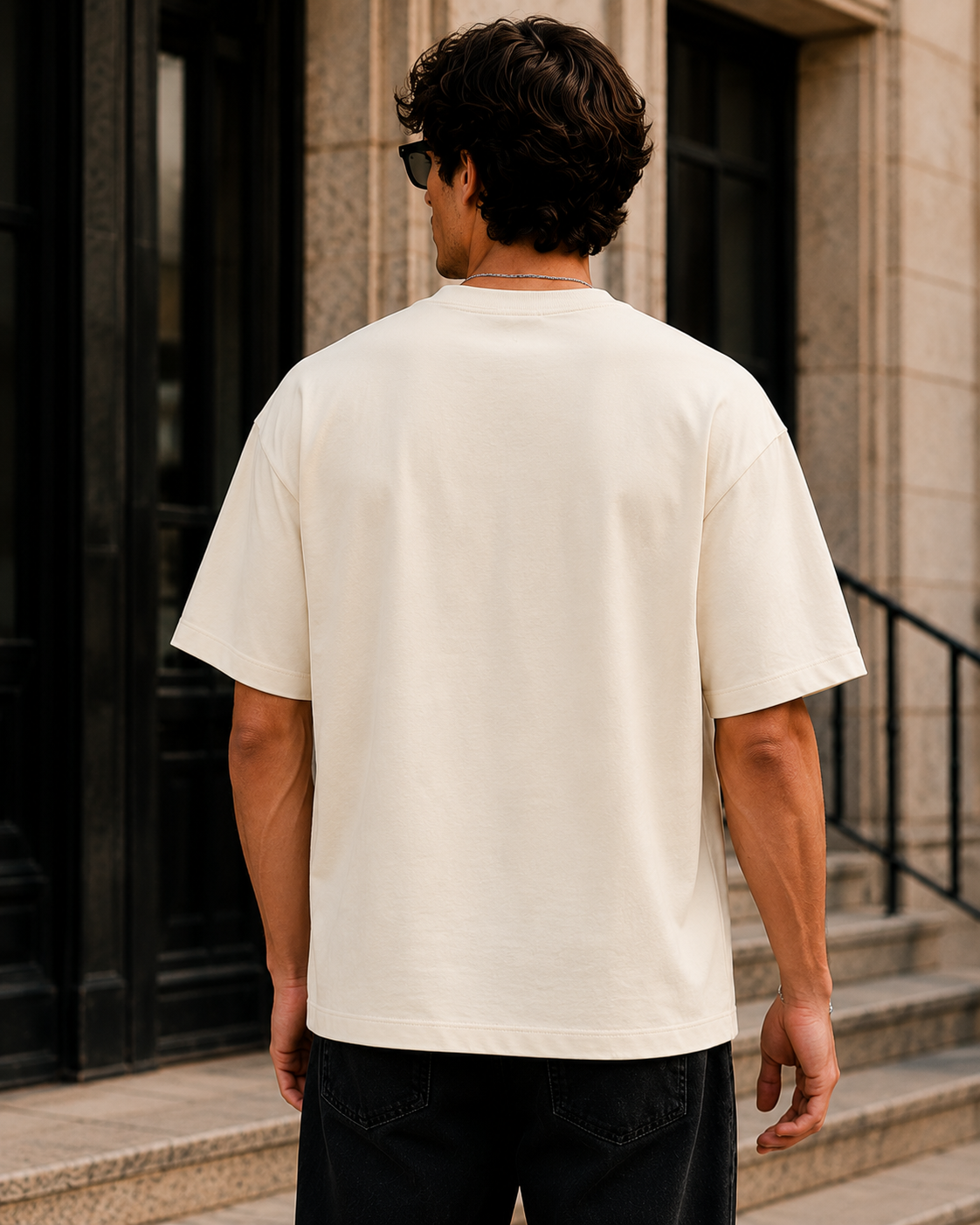 Chase Dreams Oversized Graphic T-Shirt for Men