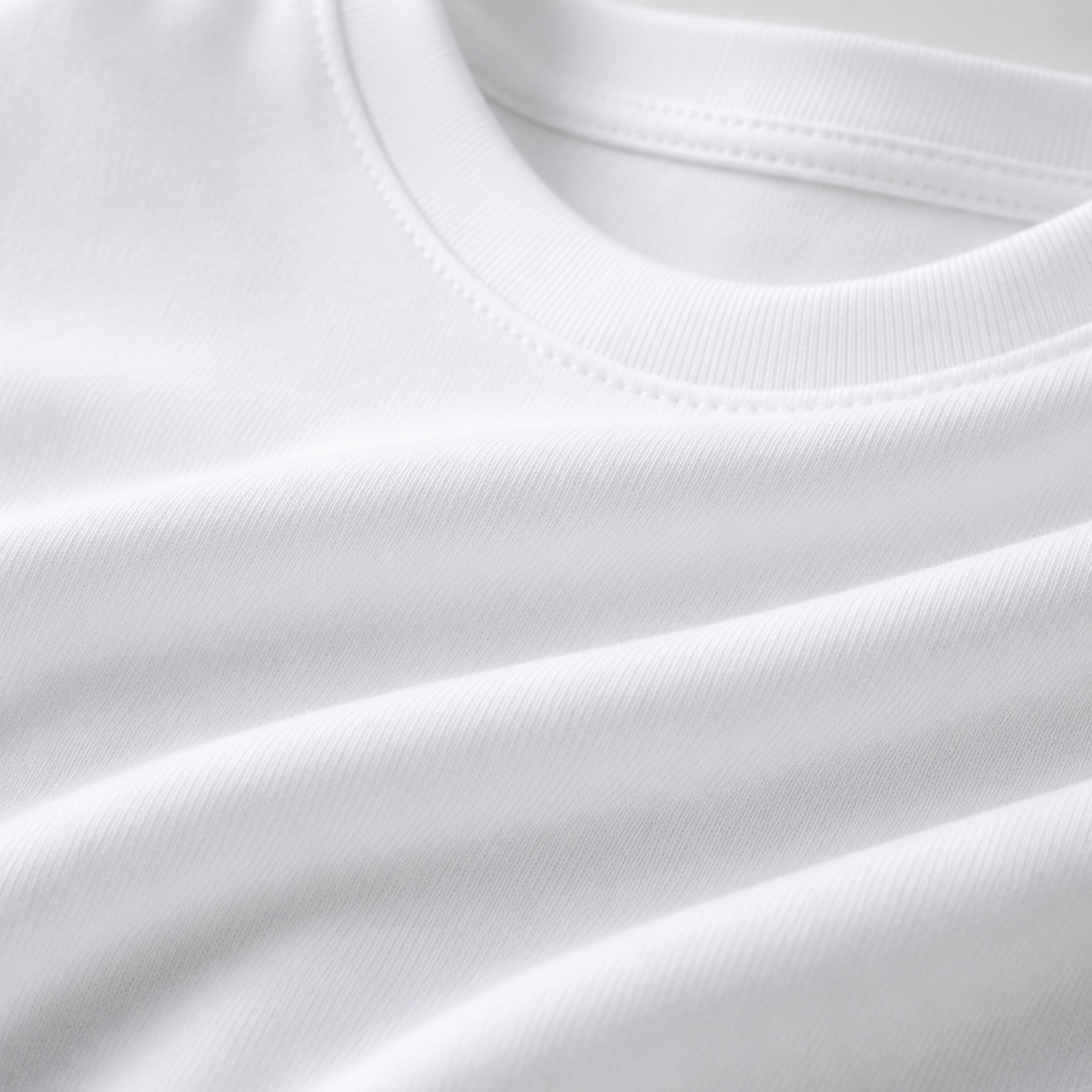 Men's Premium White Supima Cotton Classic Fit Solid T-Shirt
