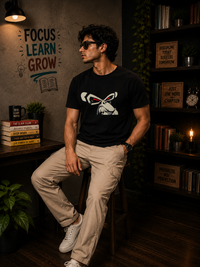 Angry Monkey Graphic Men Classic Fit T-Shirt