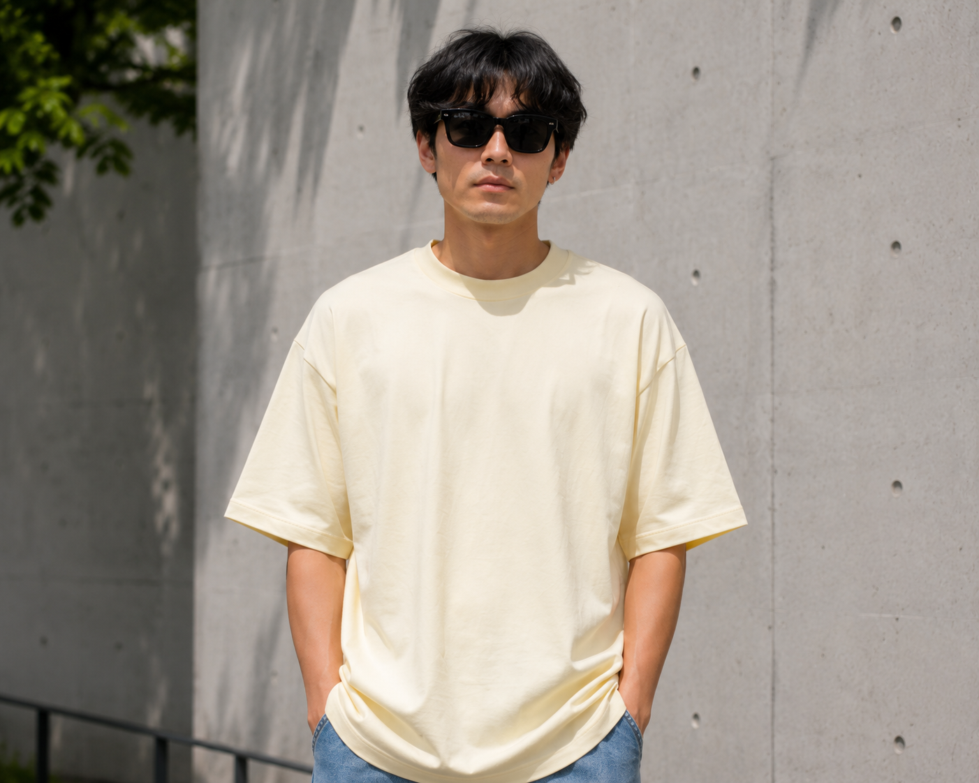 Men's Desert Oversized Drop Shoulder T-Shirt