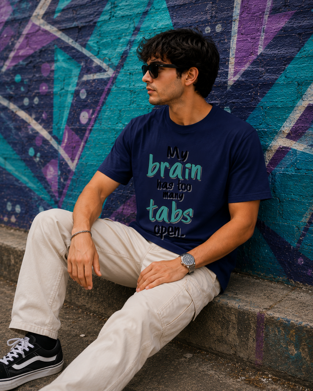 Overthinking Humor Men Classic Fit T-Shirt