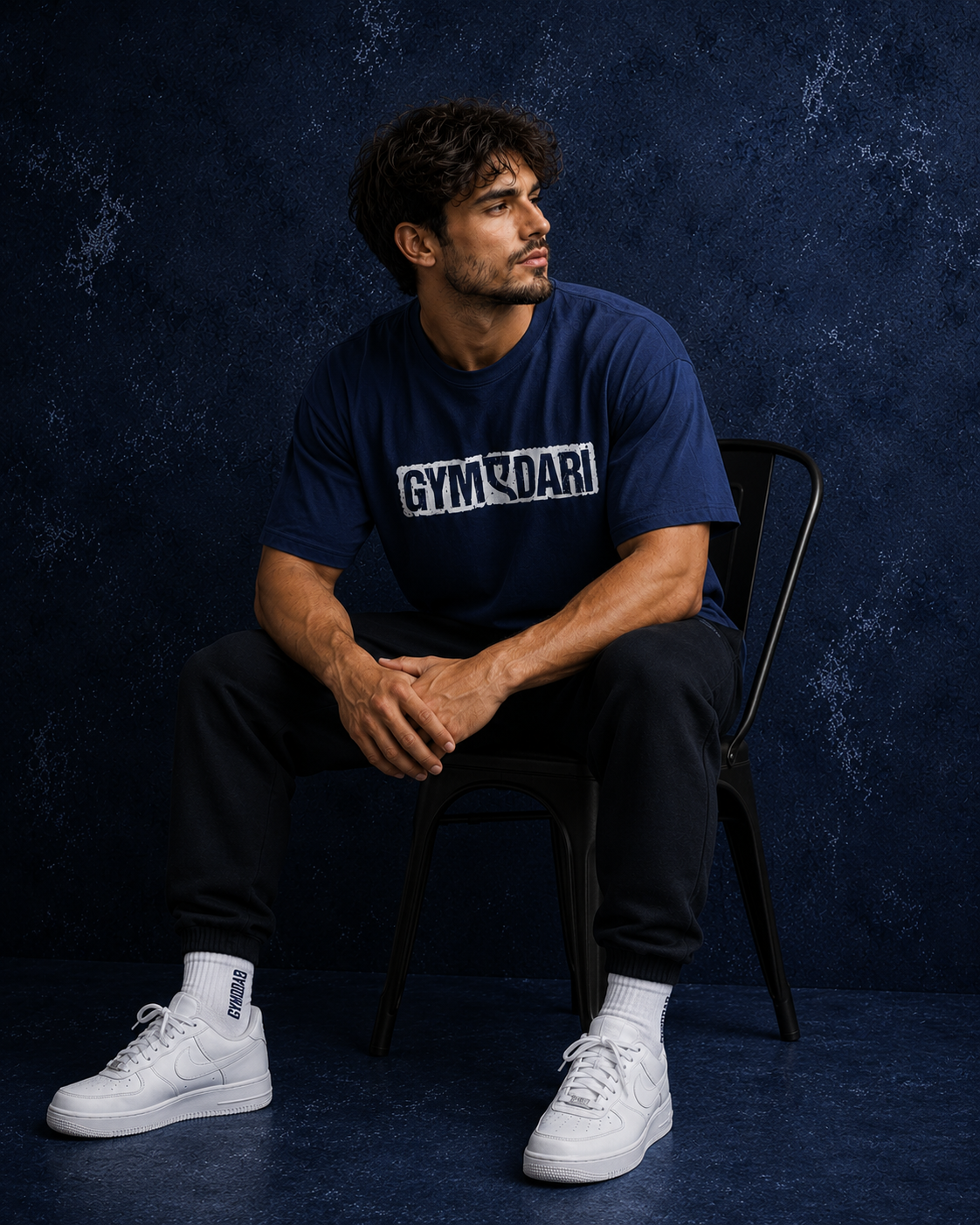 Gymsdari Fitness Typography Men Classic Fit T-Shirt