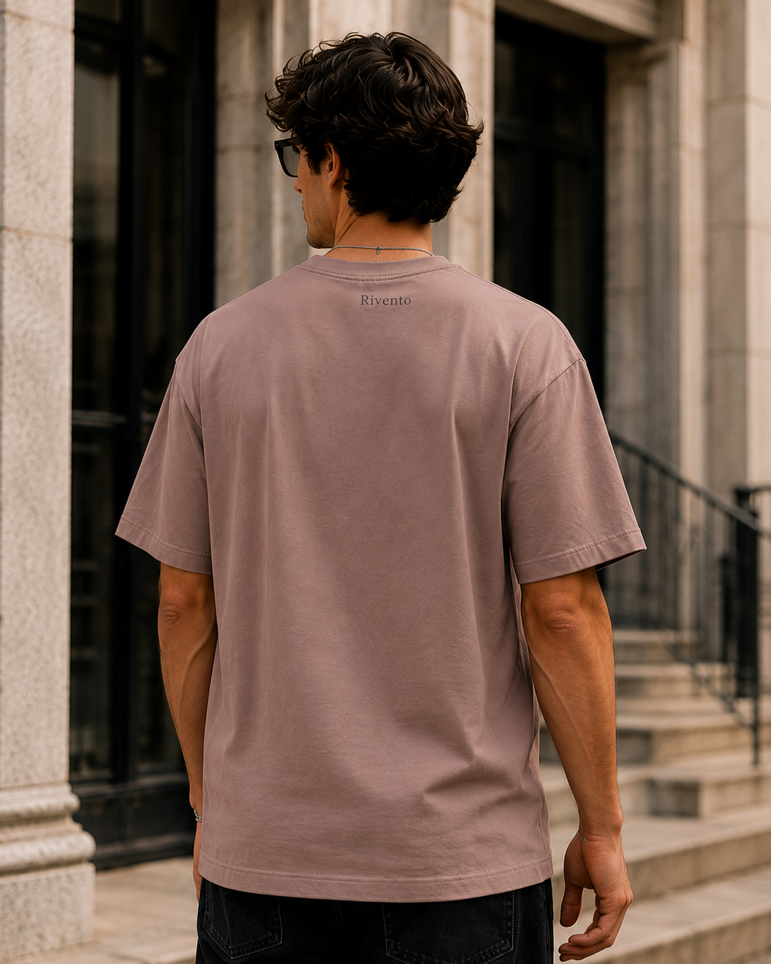 Urban Escape Oversized Graphic T-Shirt for Men