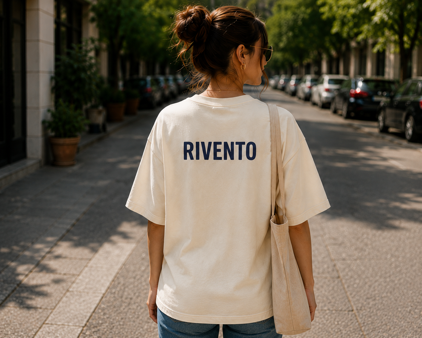 Women Don't Worry Oversized Graphic T-Shirt