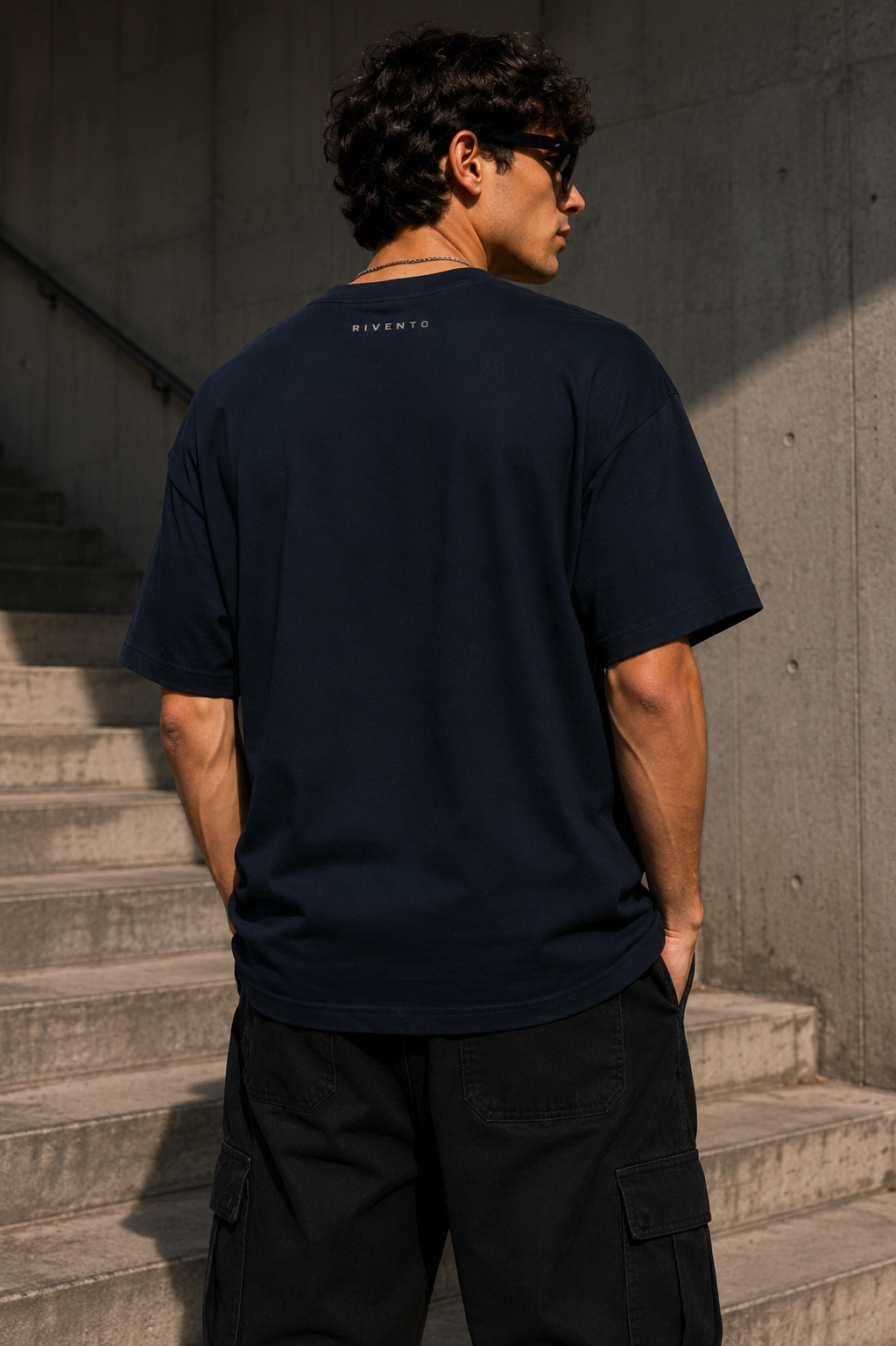 Focus and Conquer Oversized Graphic T-Shirt for Men