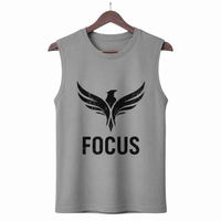 Focus Graphic Tank Top For Men