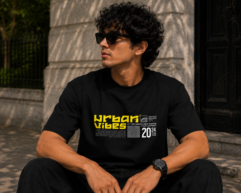 Urban Vibes 2024 Graphic Men Classic Fit T-Shirt