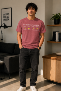 Buy Sarcasm Personality Elements T-Shirt for Men