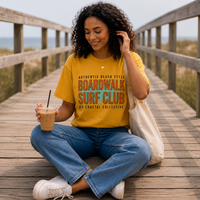 Women Boardwalk Surf Club Graphic T-Shirt