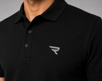Signature Men Classic Fit Black Polo T-Shirt