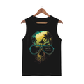 Black Skull Tank Top