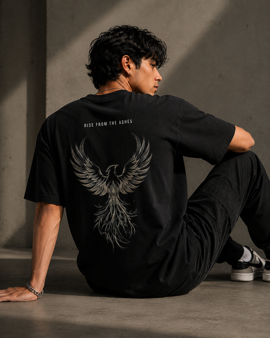 Phoenix Rising Graphic Men Classic Fit T-Shirt