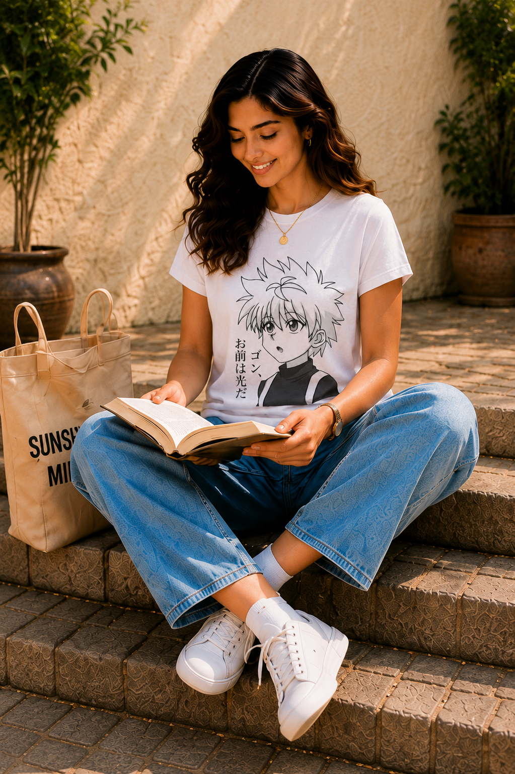 Women Manga Soul Graphic T-Shirt