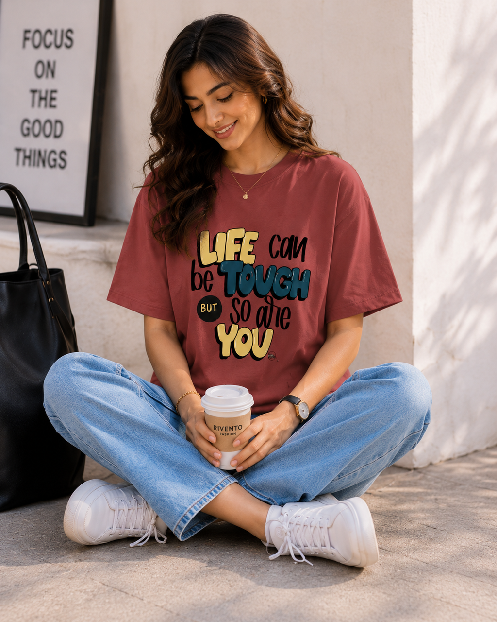 Women Inspirational Typography Casual T-Shirt