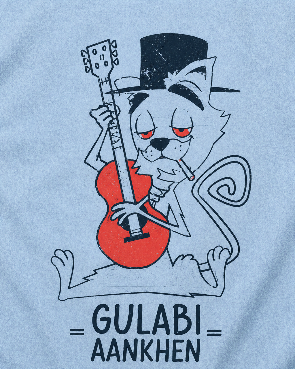 Retro Gulabi Aankhen Oversized T-Shirt for Men