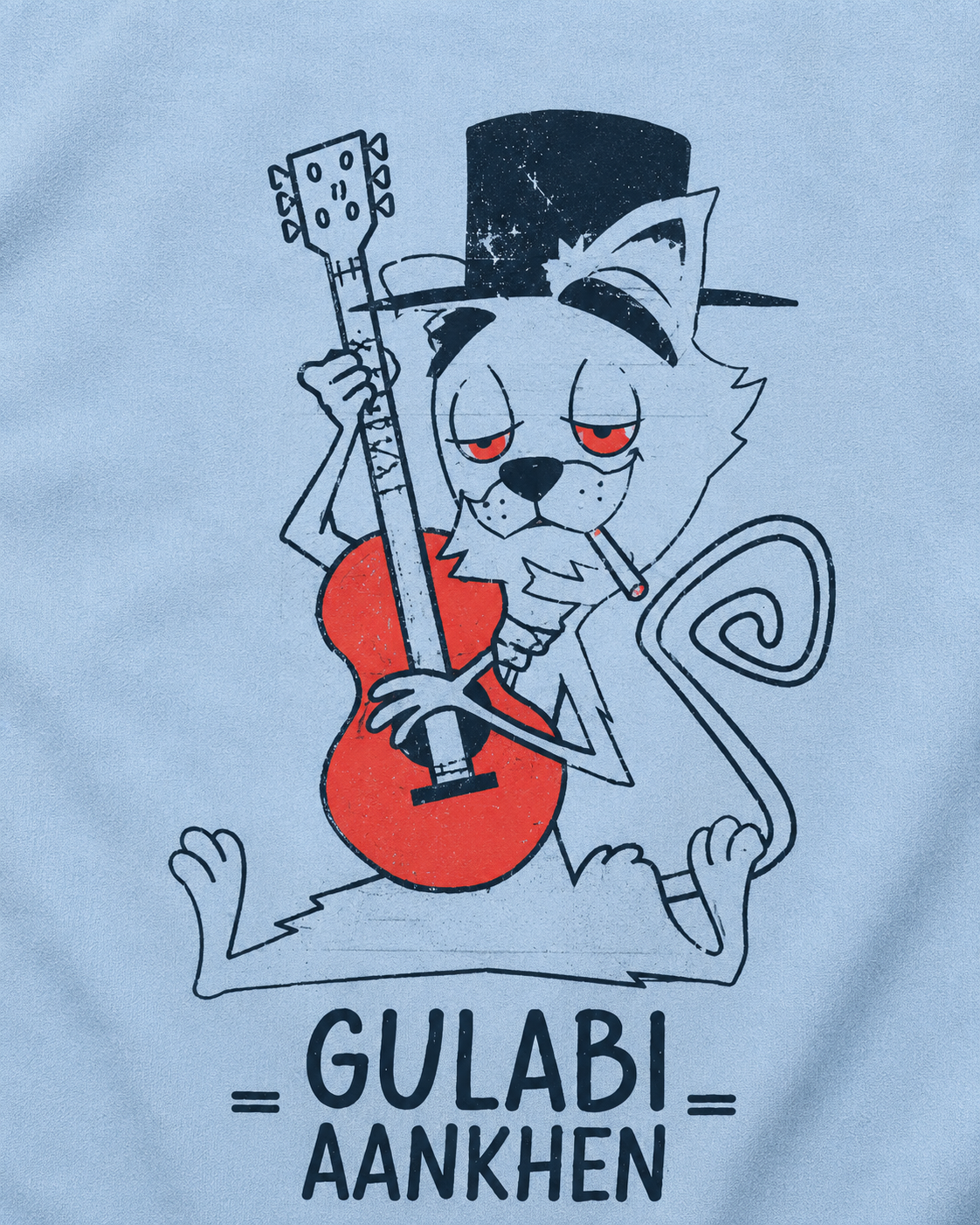 Retro Gulabi Aankhen Oversized T-Shirt for Men