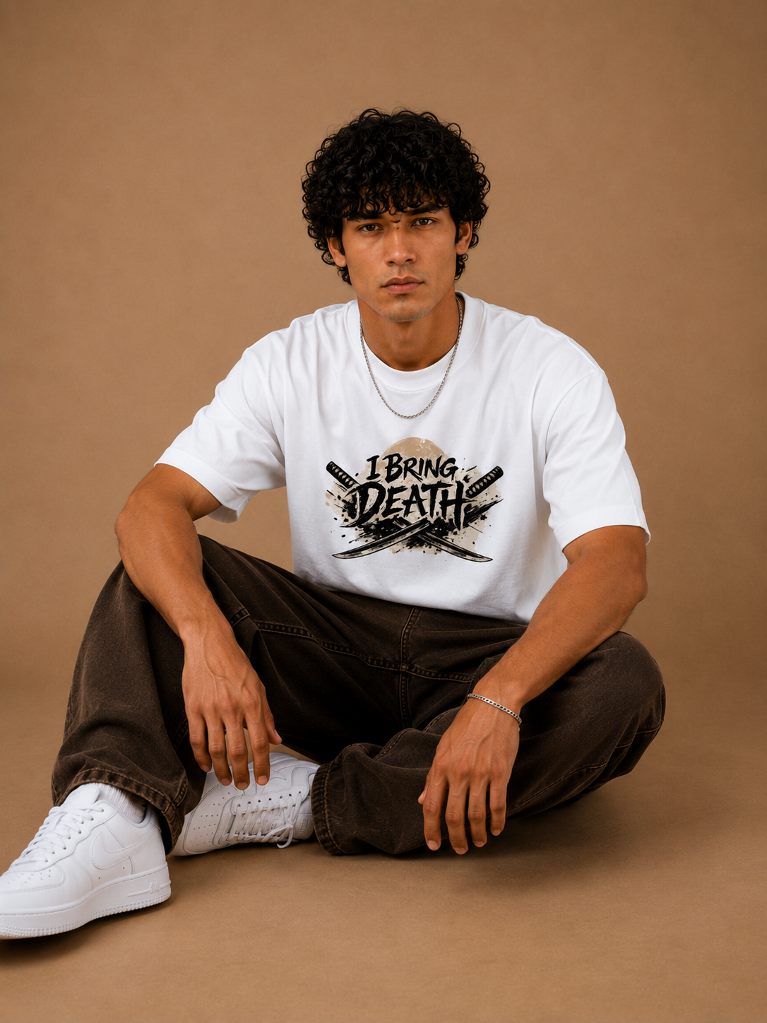 Samurai Warrior Oversized T-Shirt for Men