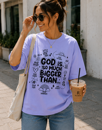 Women Faith Over Fear Oversized T-Shirt