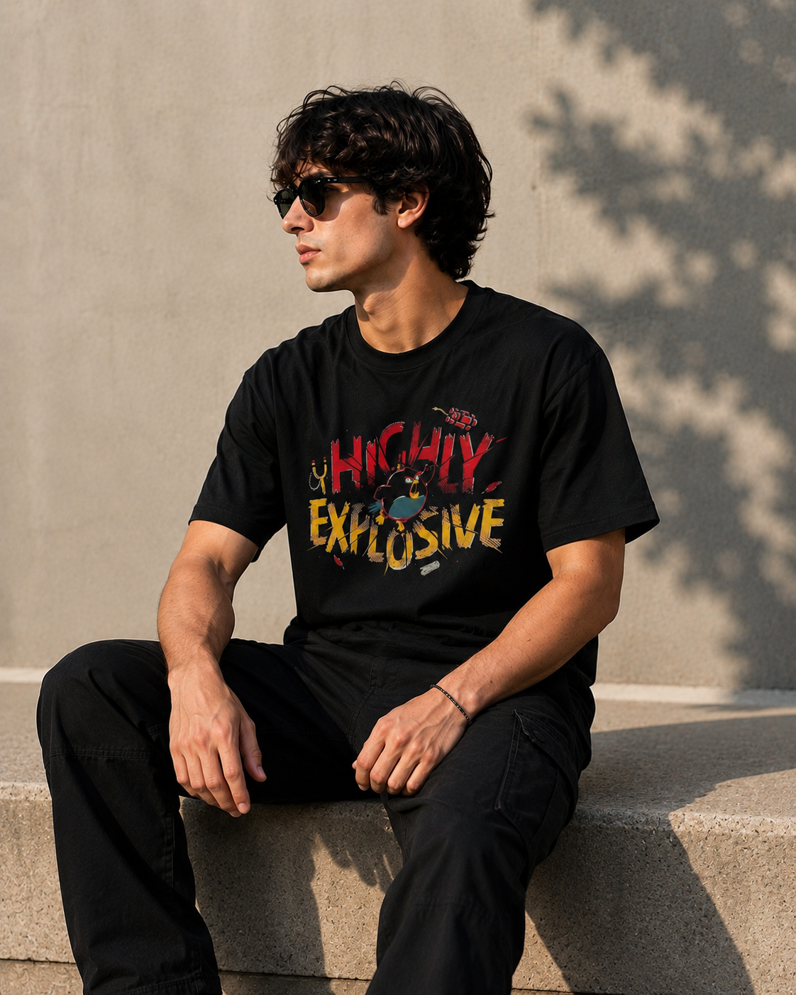 Highly Explosive Graphic Men Classic Fit T-Shirt