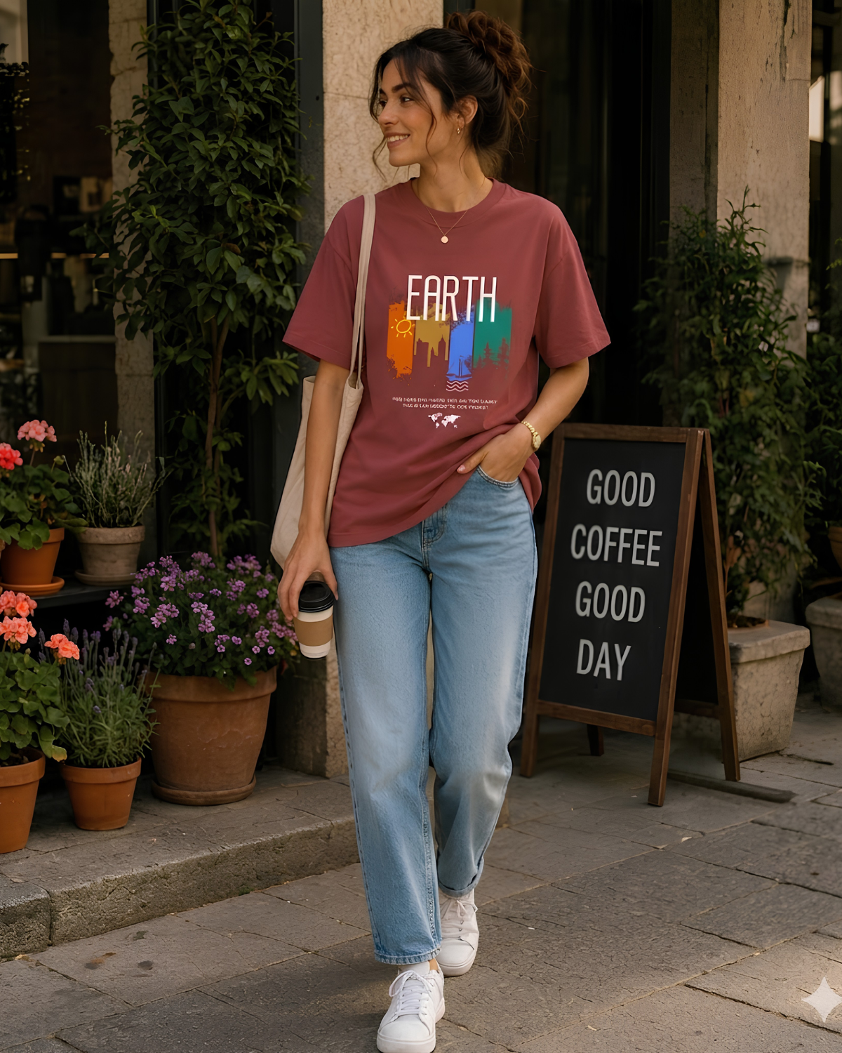 Women Earth Legacy Graphic T-Shirt