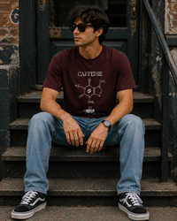 Caffeine Molecule Graphic Men Classic Fit T-Shirt