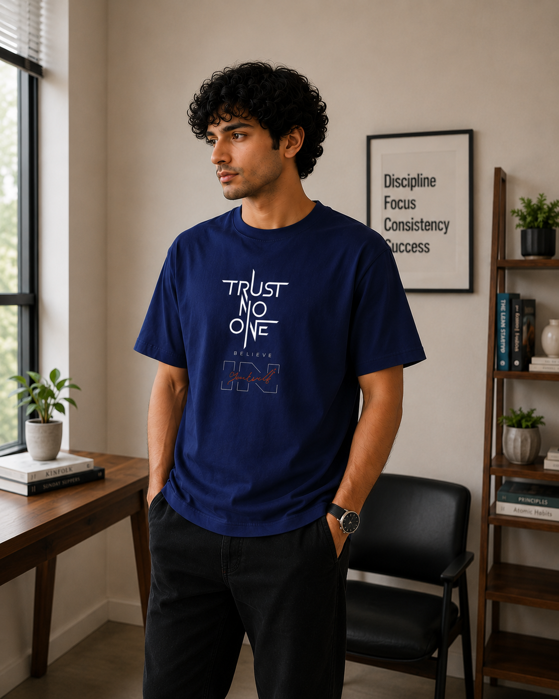 Trust No One Believe in Yourself Men Classic Fit T-Shirt