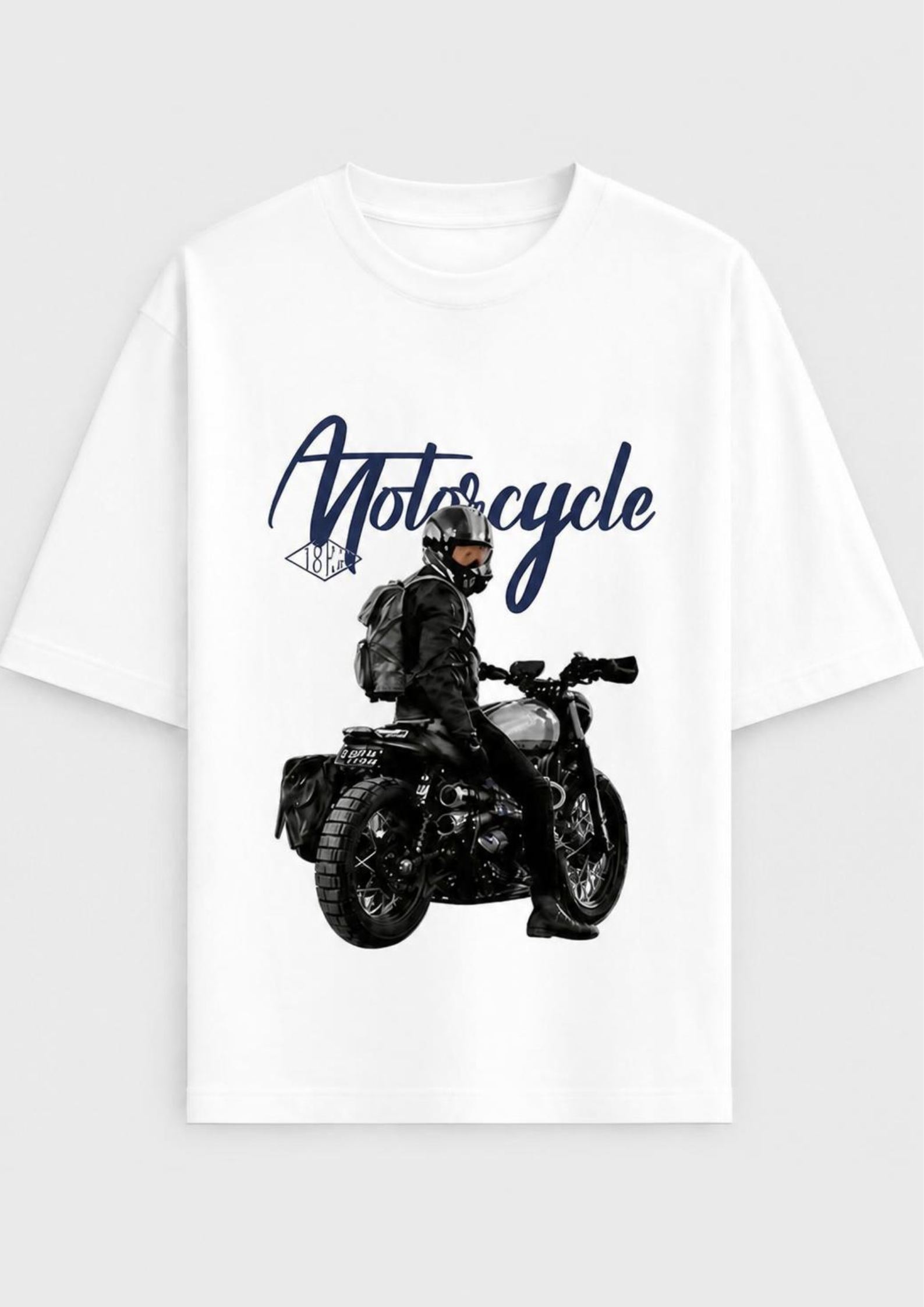 Biker Oversized T-Shirt