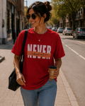Women Minimal Motivational Typography T-Shirt
