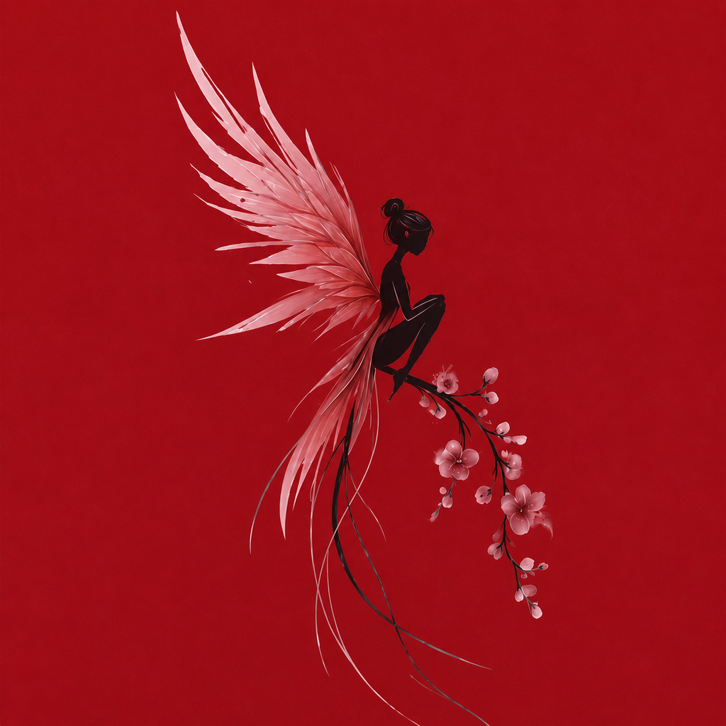 Crimson Fairy Classic Fit Women T-Shirt