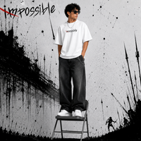 Beyond Impossible Oversized Graphic T-Shirt for Men