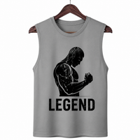 Legend Grey Heather Men's Graphic Tank Top