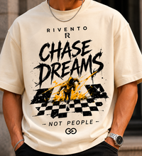 Chase Dreams Oversized Graphic T-Shirt for Men
