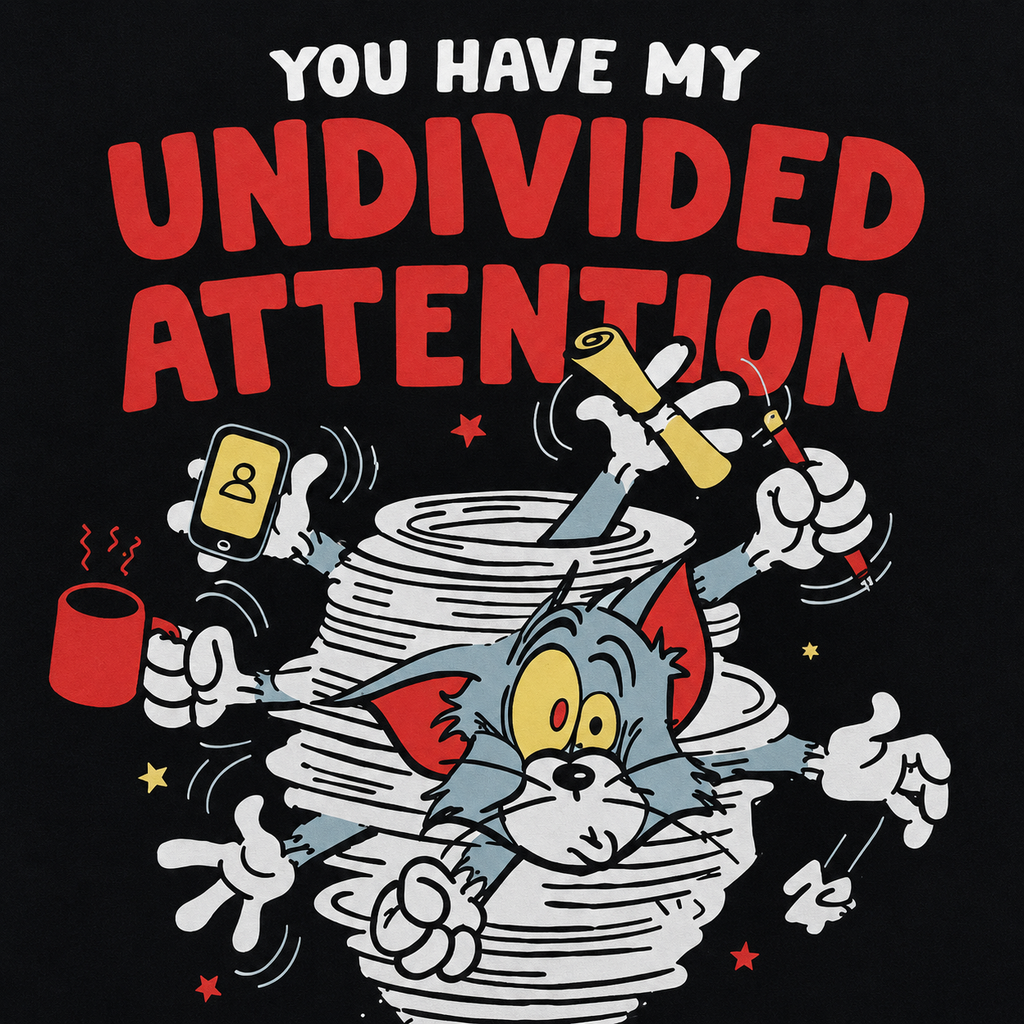 Undivided Attention Women Graphic T-Shirt