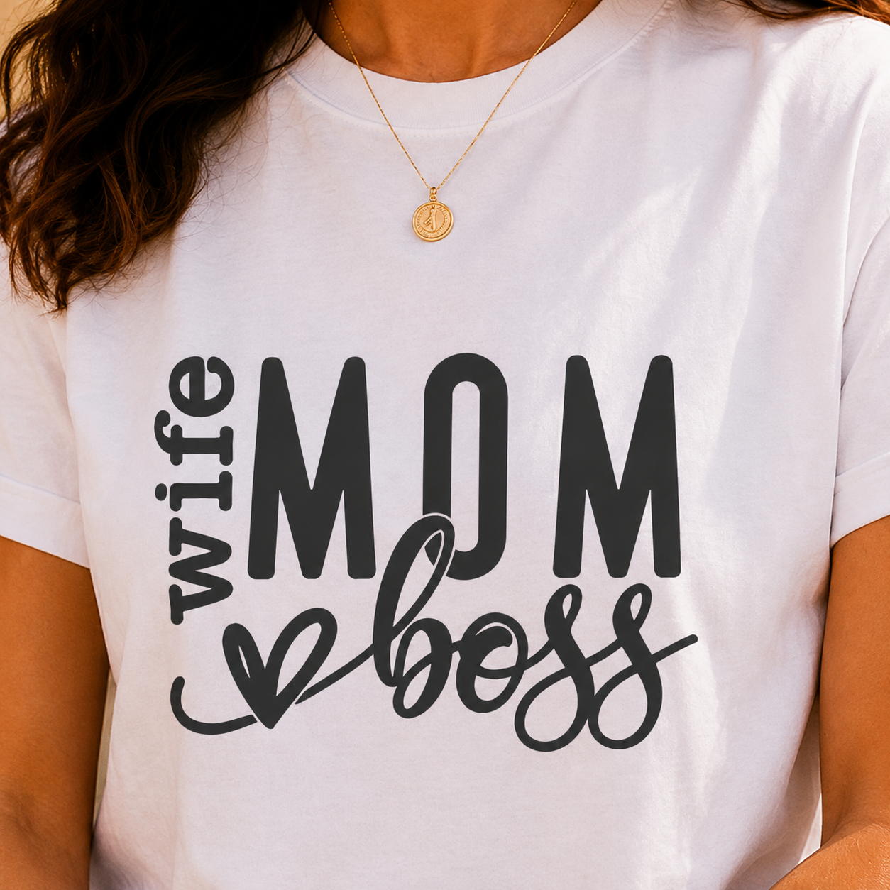 Women Modern Mom Lifestyle Casual T-Shirt